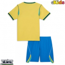 Brazil Replica Home Minikit World Cup 2026 Short Sleeve (+ pants)